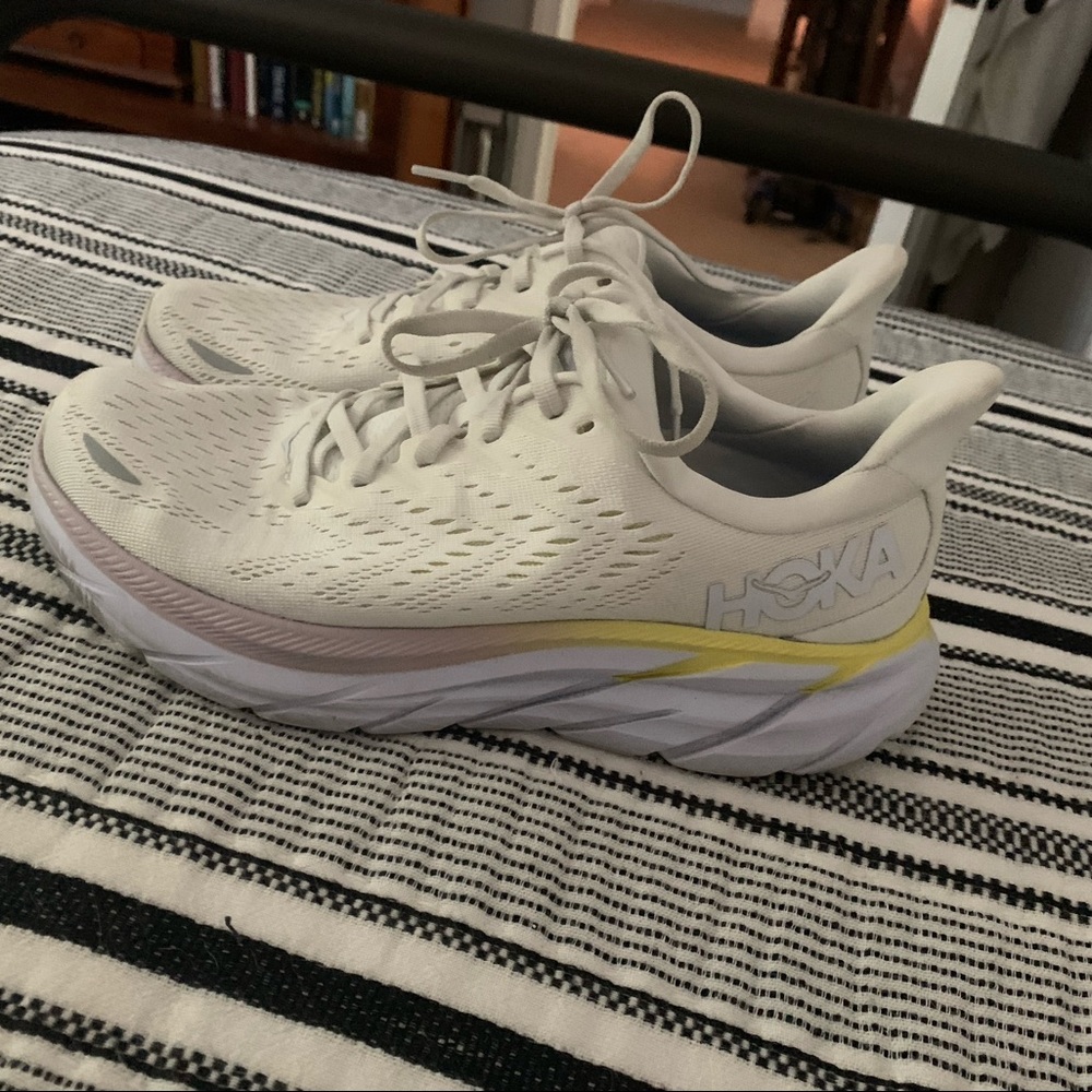 White Hoka one one